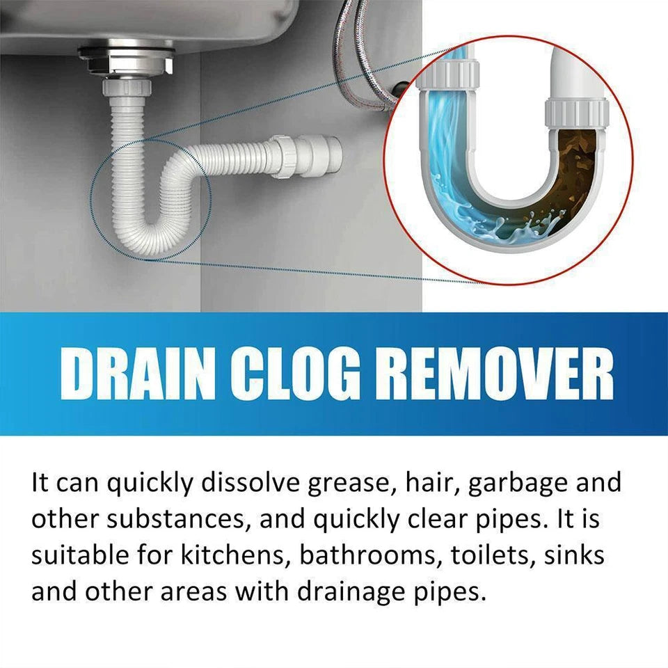 🏆Flash Sale⚡ 50K+ 🌈Strength Drain Cleaner Powerful Pipe Dredging Agent 🧼