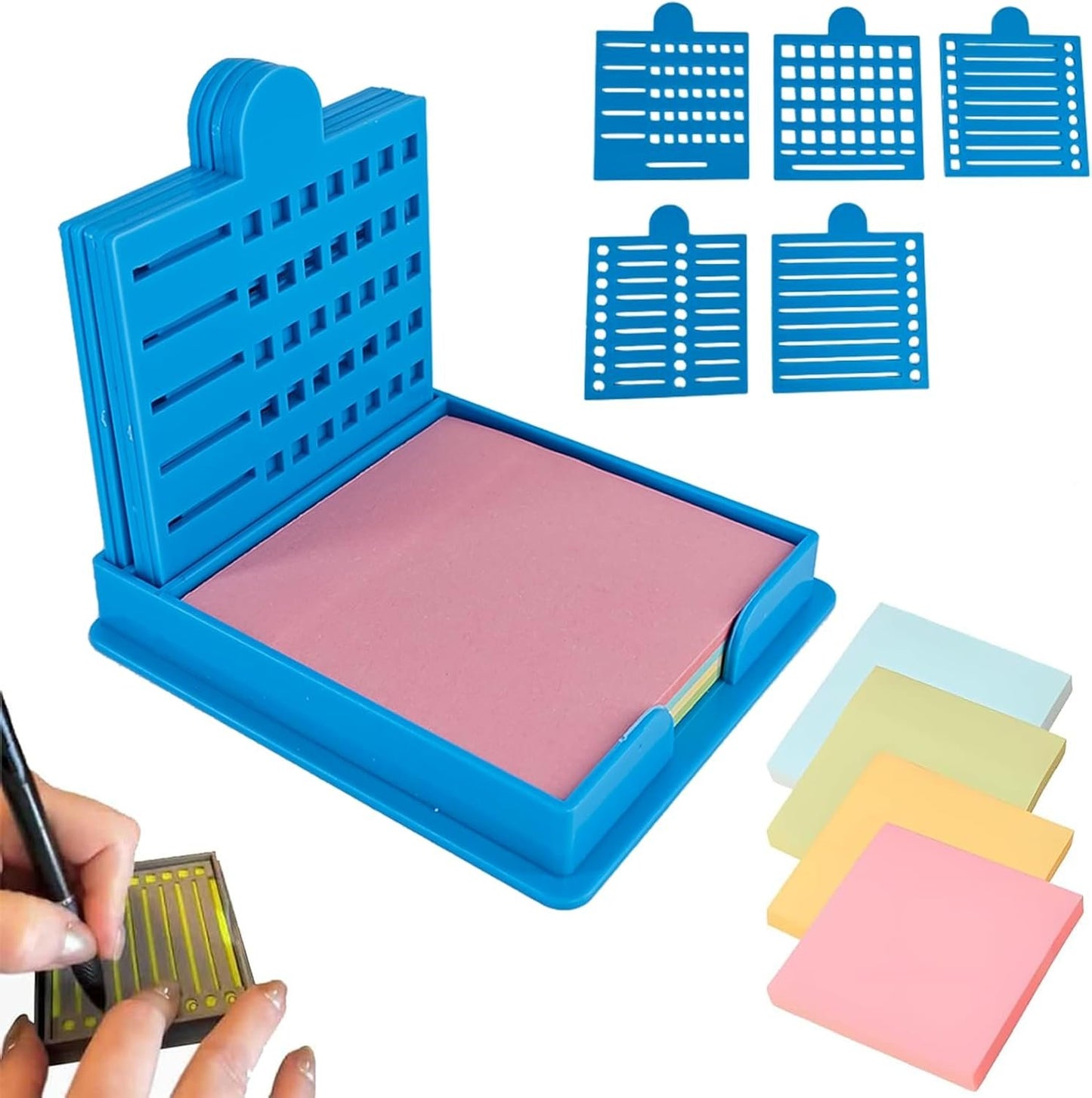 🏆 70K+ SOLD! 📝✨ Ultimate Sticky Note Holder + 5 Versatile Templates – Organize Notes, Boost Productivity & Master Daily Planning 📌