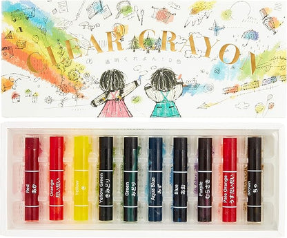 🔥LAST DAY SALE 60% OFF 🎨Beginner-Friendly💕Transparent Oil Gel Crayons