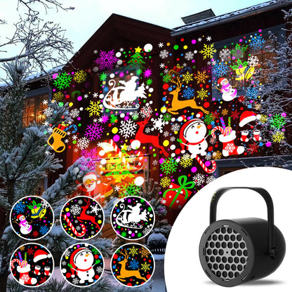 🎅LED Christmas Projection Lamp-16 Patterns of Pure Holiday Magic!🎄✨