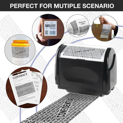 🔥Privacy Protection Security Roller Stamp — Address & Billing Info Blocker