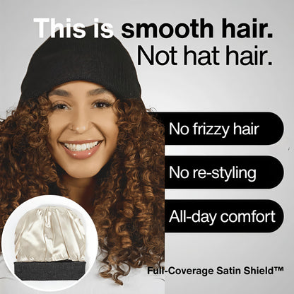 🎄Christmas-Sale 49% Off - Unisex Silk Lined Warm Beanie