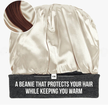 🎄Christmas-Sale 49% Off - Unisex Silk Lined Warm Beanie