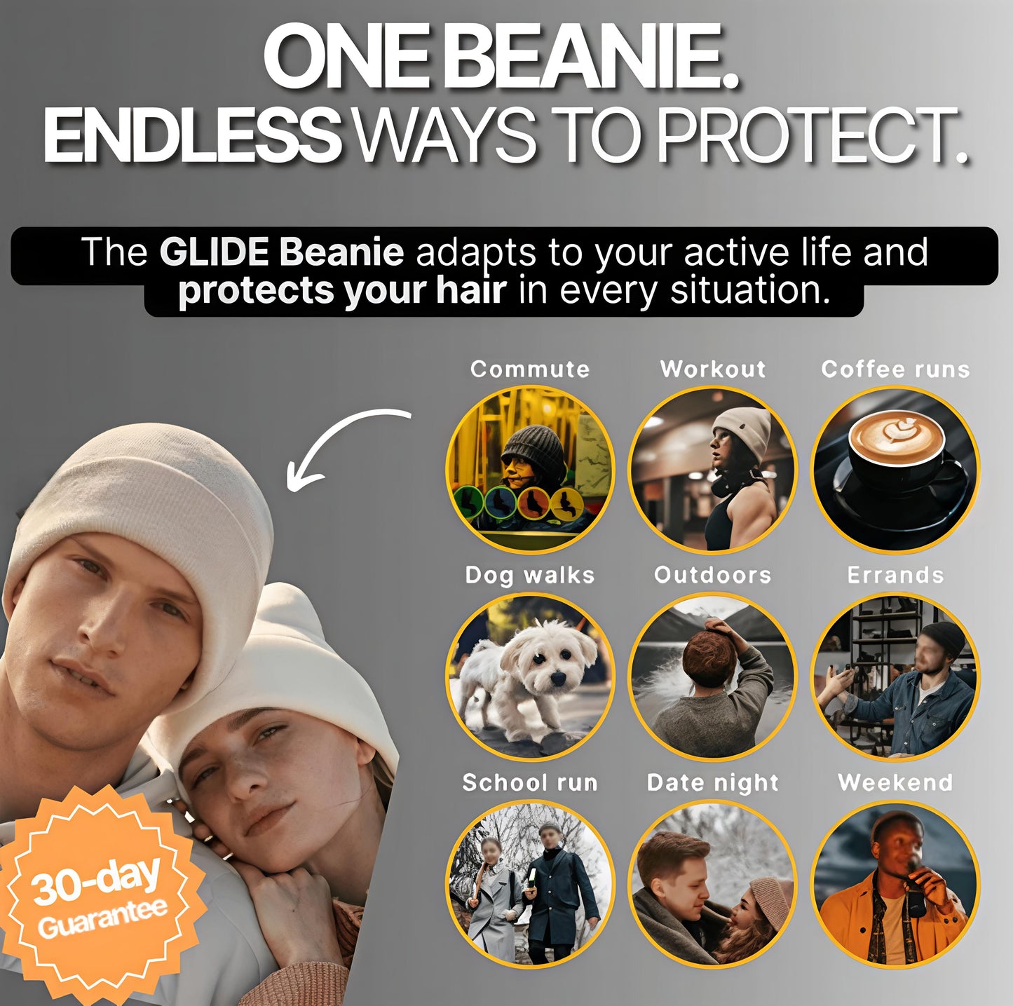 🎄Christmas-Sale 49% Off - Unisex Silk Lined Warm Beanie