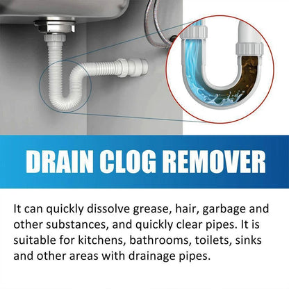 🏆Flash Sale⚡ 50K+ 🌈Strength Drain Cleaner Powerful Pipe Dredging Agent 🧼