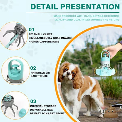 🐾Portable Poop Scooper with Bags