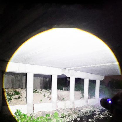 🔥 2-in-1 Power Bank Flashlight – Super Bright, Zoomable & USB Rechargeable for Camping & Emergencies