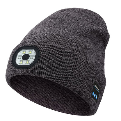 🔥LAST DAY SALE 49% OFF - 💡 LED Bluetooth Beanie