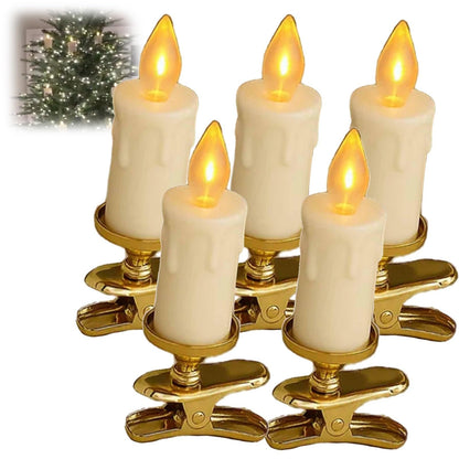 ✨Flameless Clip-On Christmas Tree Candles