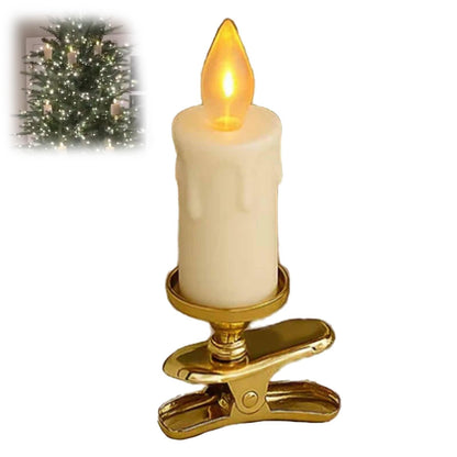 ✨Flameless Clip-On Christmas Tree Candles