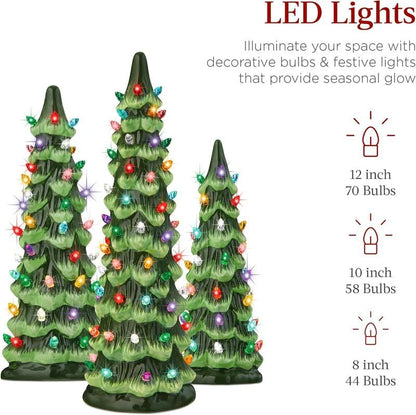 🏆Flash Sale⚡ 50K+ SOLD! Almost Gone-🎁🎄Retro Hand-Painted Tabletop Christmas Trees(⏰Limited Quantities Available)