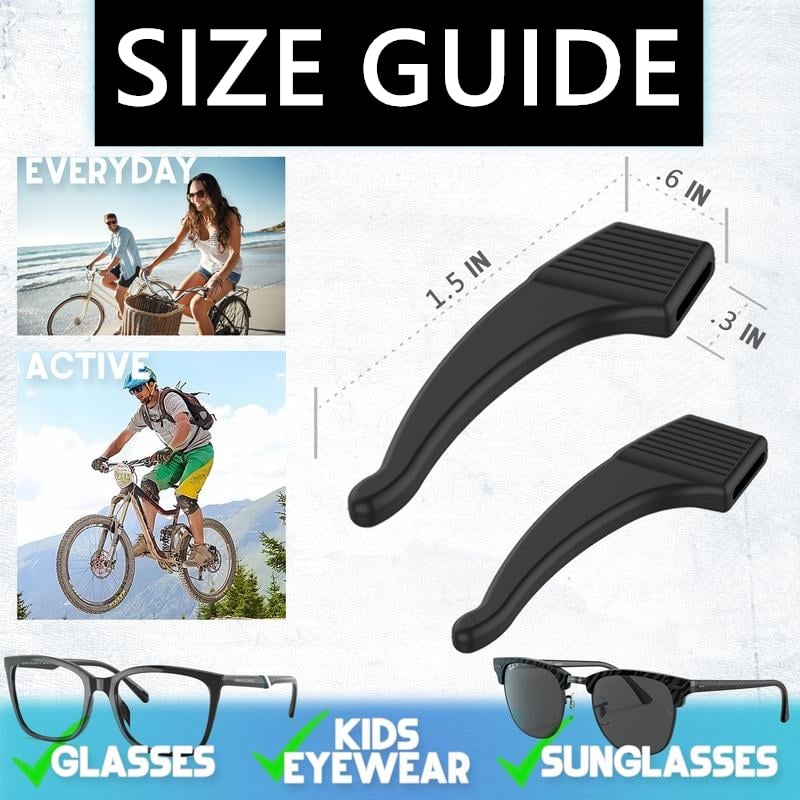 🔥Last Day 49% OFF✨Anti-Slip Eyeglass Ear Grips Hook