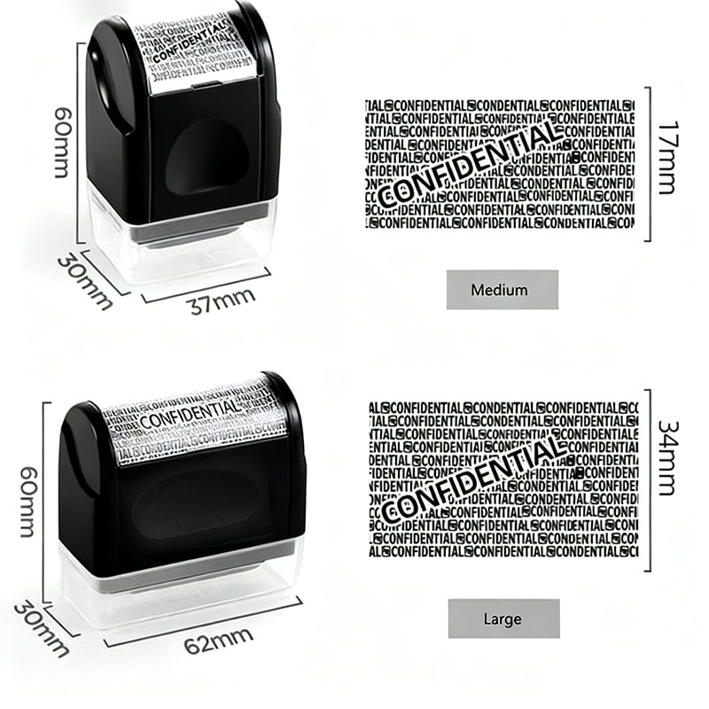 🔥Privacy Protection Security Roller Stamp — Address & Billing Info Blocker