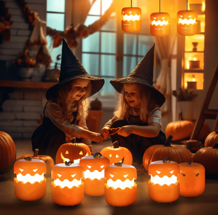 🏆Limited Sale⚡Almost Gone-💥🎃 Halloween Pumpkin Camping Lantern