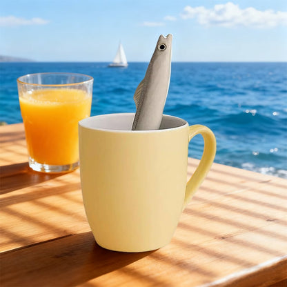 🎁LAST DAY 49% OFF-🤣Ceramic Fish Straw🐟| Your drink has never been this fun!🥤