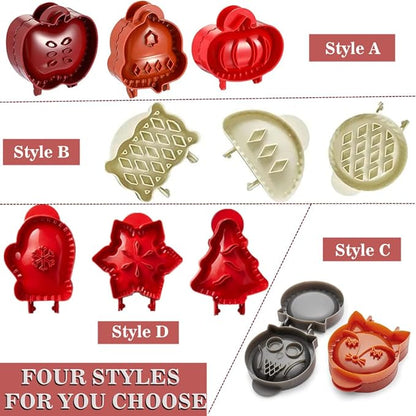 🔥LAST DAY SALE 60% OFF 🥧Beginner-Friendly💕Holiday Mini Pie Mold