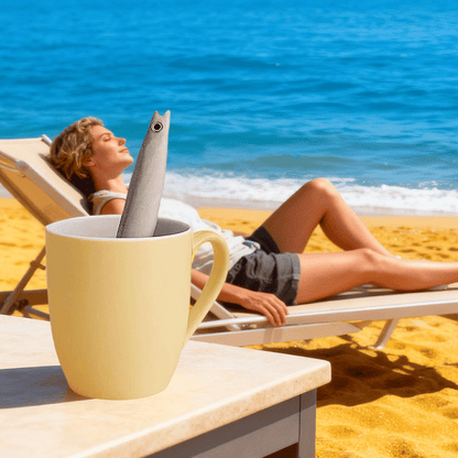 🎁LAST DAY 49% OFF-🤣Ceramic Fish Straw🐟| Your drink has never been this fun!🥤