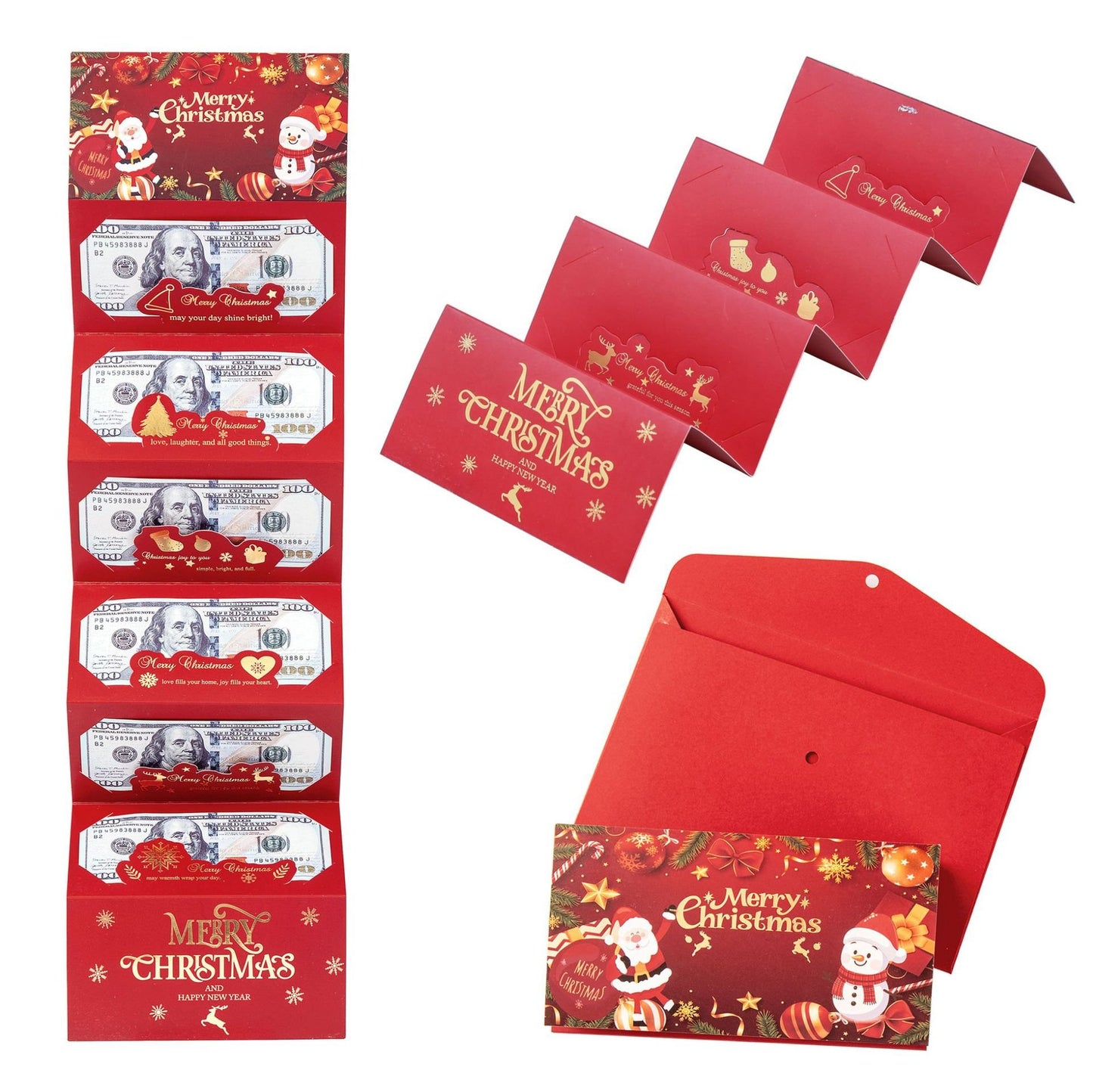 🎄Christmas Sales 49% OFF-🎅💸Christmas Cash Gift Envelope– A creative way to give cash this Christmas!