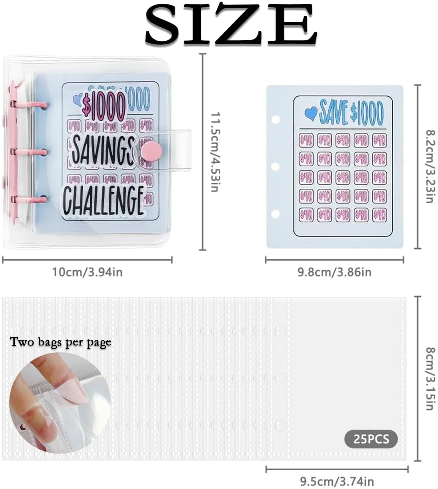 🔥✨Summer Hot Sale💥🔥Mini Binder Savings Challenge