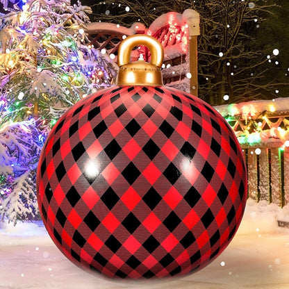 🎄Preheat 2025 Sale 49% OFF!-🎈Outdoor Holiday PVC Inflatable Decorated Ball!