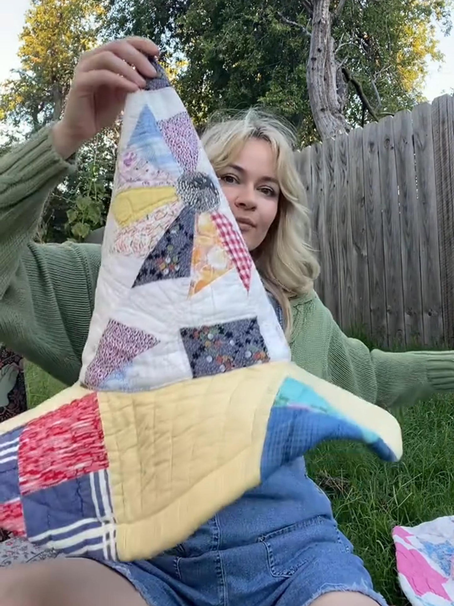 🔥Last Day 49% OFF - The Quilted Witch Hat | Handcrafted Folk Art Hat