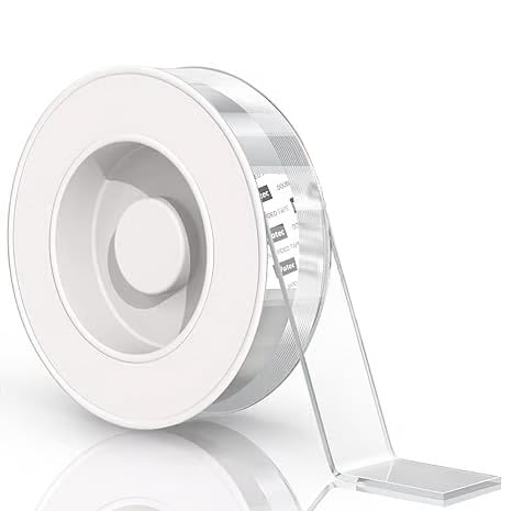 ✨⏰Last Day 49% OFF✨ - Extra Large Double Sided Tape  , Clear & Tough Nano Tape, Multipurpose Mounting Tape