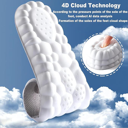 🔥2025 New Arrival 60% OFF💥4D Cloud Soles Memory Foam Insoles