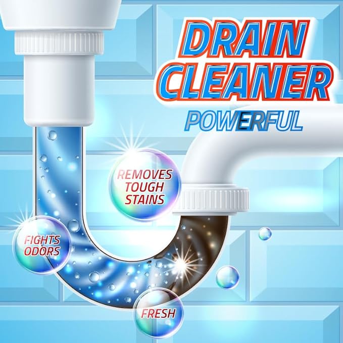 🏆Flash Sale⚡ 50K+ 🌈Strength Drain Cleaner Powerful Pipe Dredging Agent 🧼
