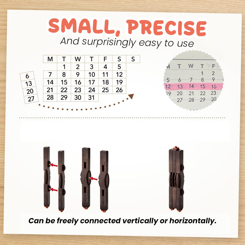 Connecting Calendar Stamp
