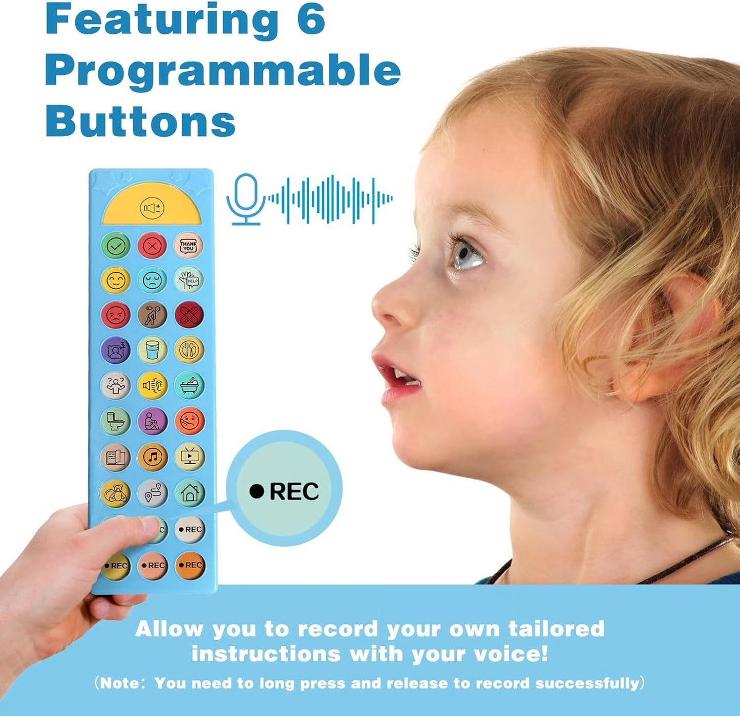 ✨AAC Device for Autism, Non Verbal Communication Tools for Speech Therapy & Stroke Rehab