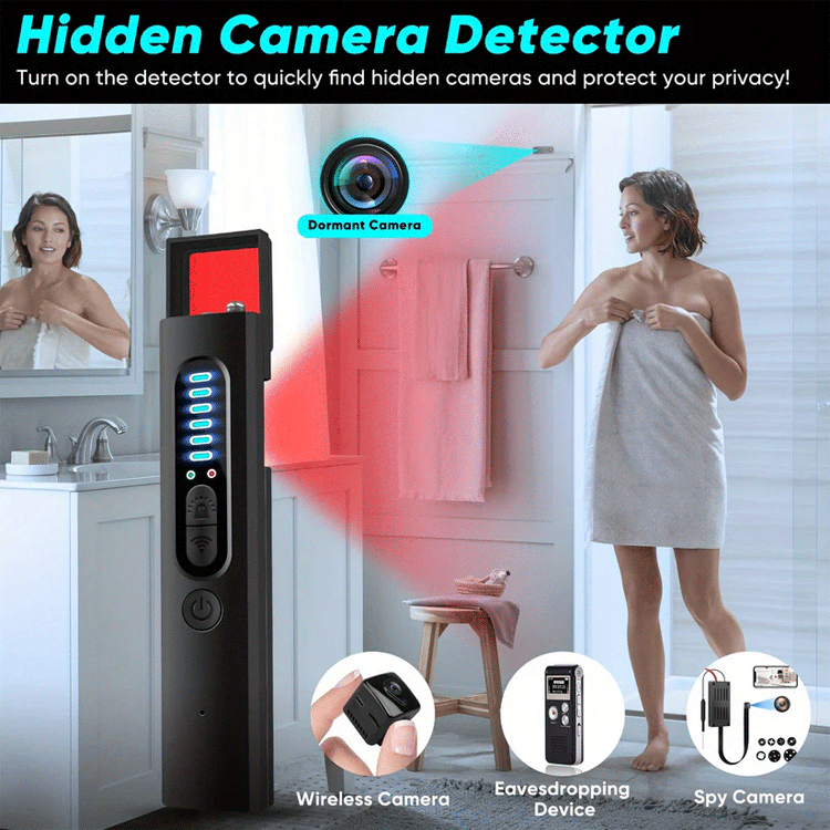 Detector signal infrared scanner