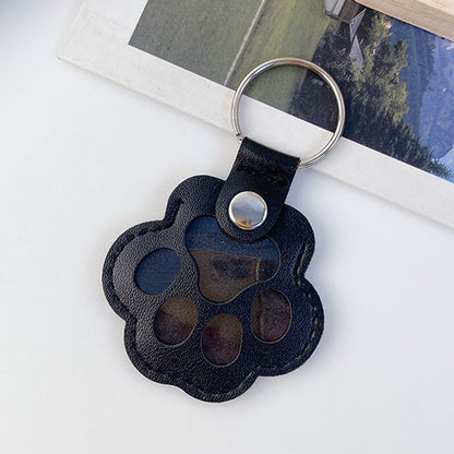🔥LAST DAY 49% OFF - 🐾Pet Paw Shaped Leather Keychain