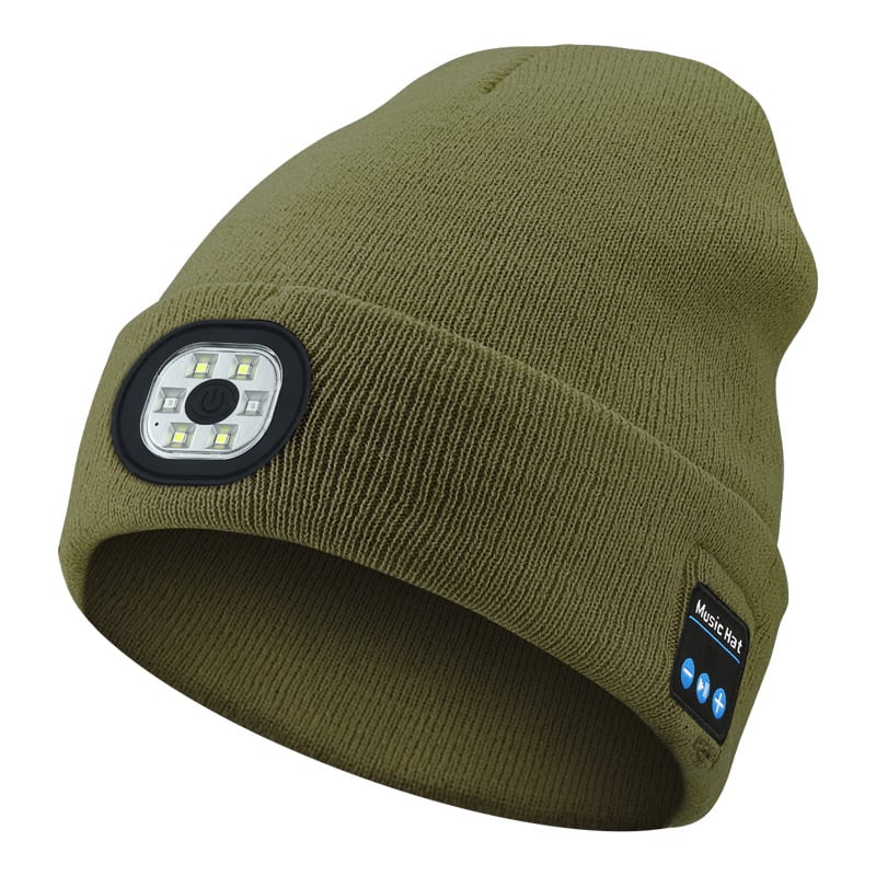 🔥LAST DAY SALE 49% OFF - 💡 LED Bluetooth Beanie