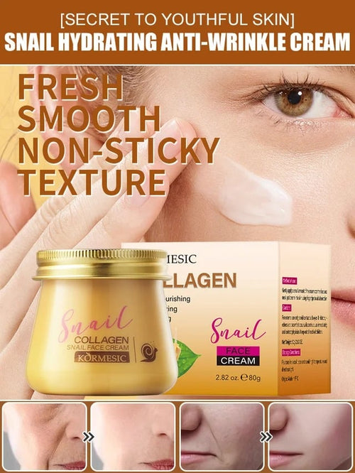 [Secret to Youthful Skin] Snail Hydrating, Anti-Wrinkle and Rejuvenating Cream