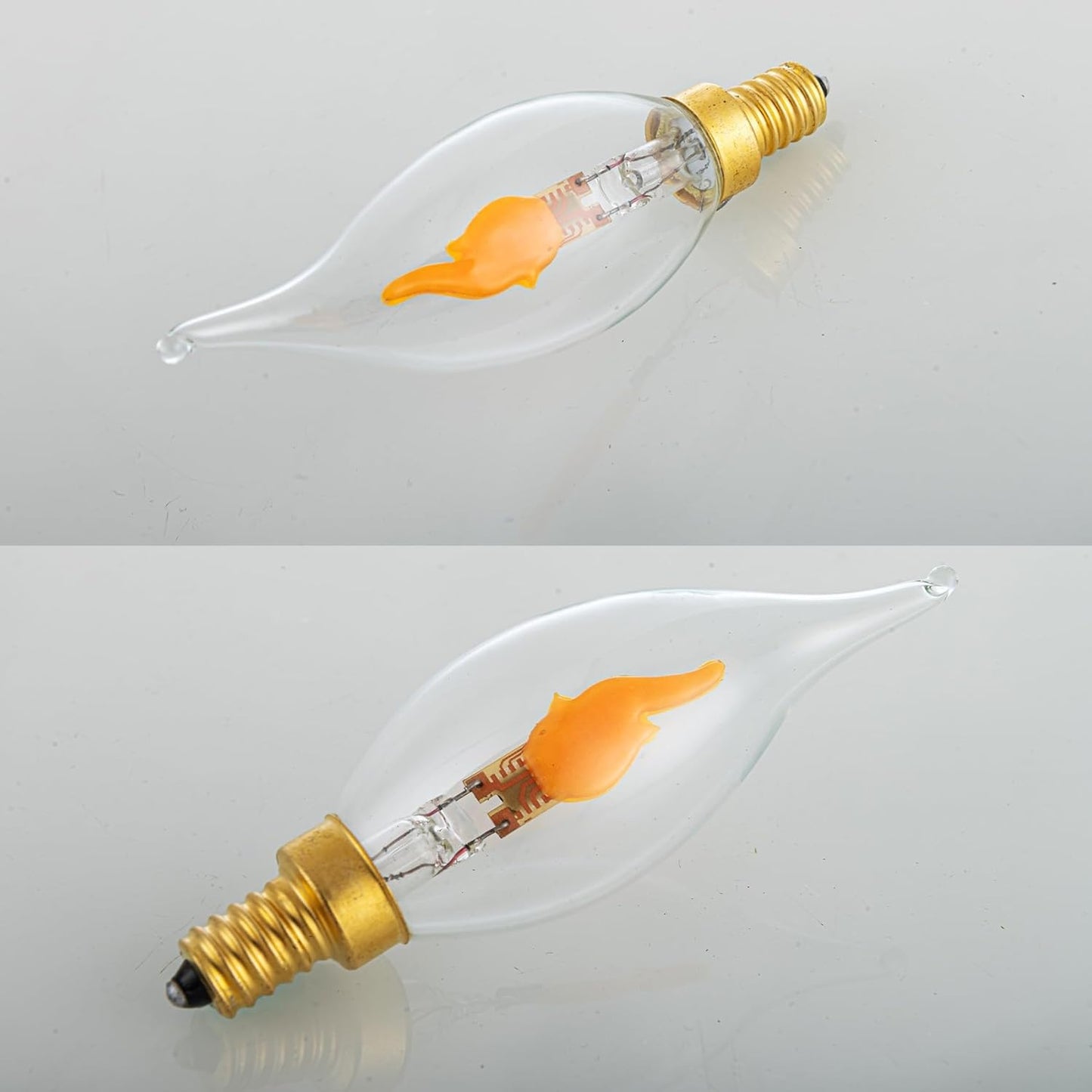 💡LED Flickering Flame Decoration Light Bulbs -Perfect Ambiance for Halloween Christmas