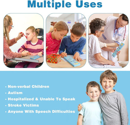 ✨AAC Device for Autism, Non Verbal Communication Tools for Speech Therapy & Stroke Rehab