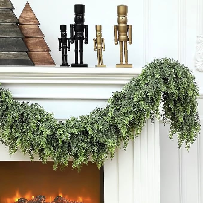 🎅HOT SALE 49% OFF⛄2025 Christmas Artificial Cedar Garland🎄