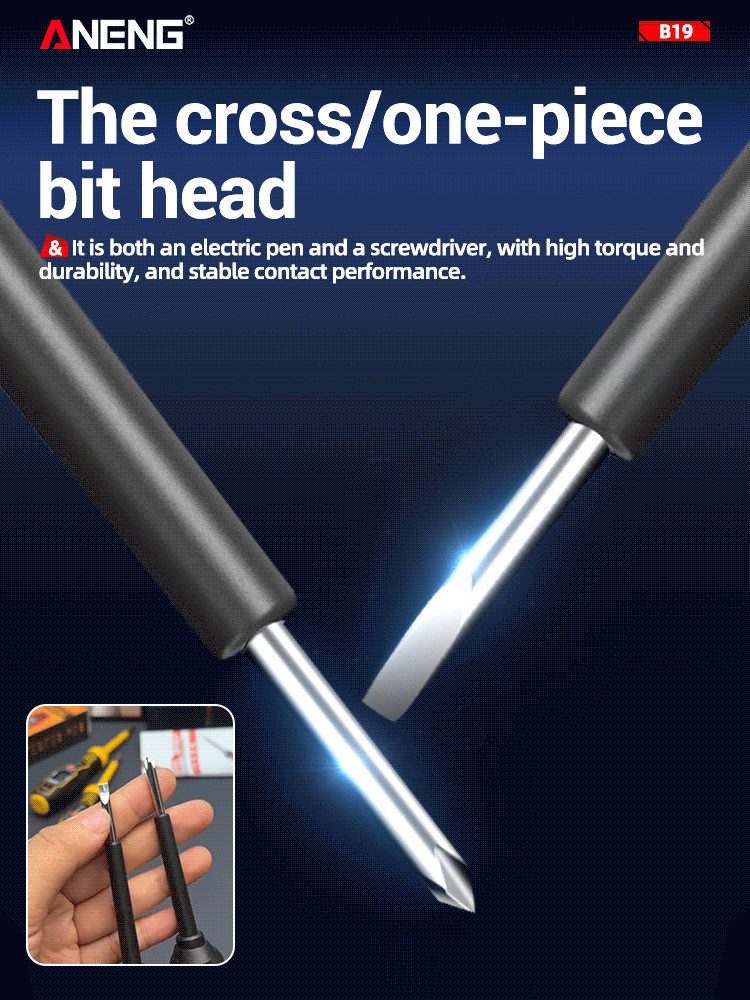 High-precision intelligent digital display test pencil