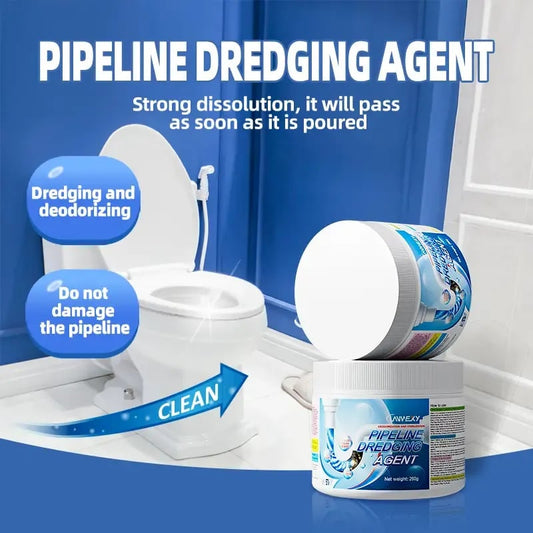 Powerful & Gentle Pipe Dredging Agent -For Kitchen & Toilet Pipelines