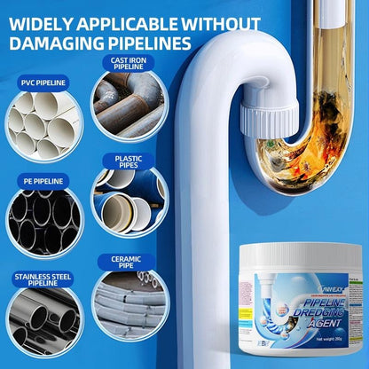 Powerful & Gentle Pipe Dredging Agent -For Kitchen & Toilet Pipelines