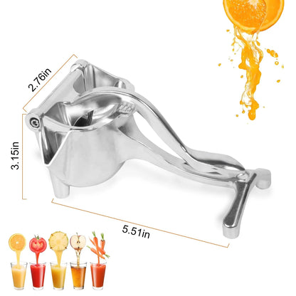 Hand Juicer Squeezer- Aluminum Manual Press Juicer🍹