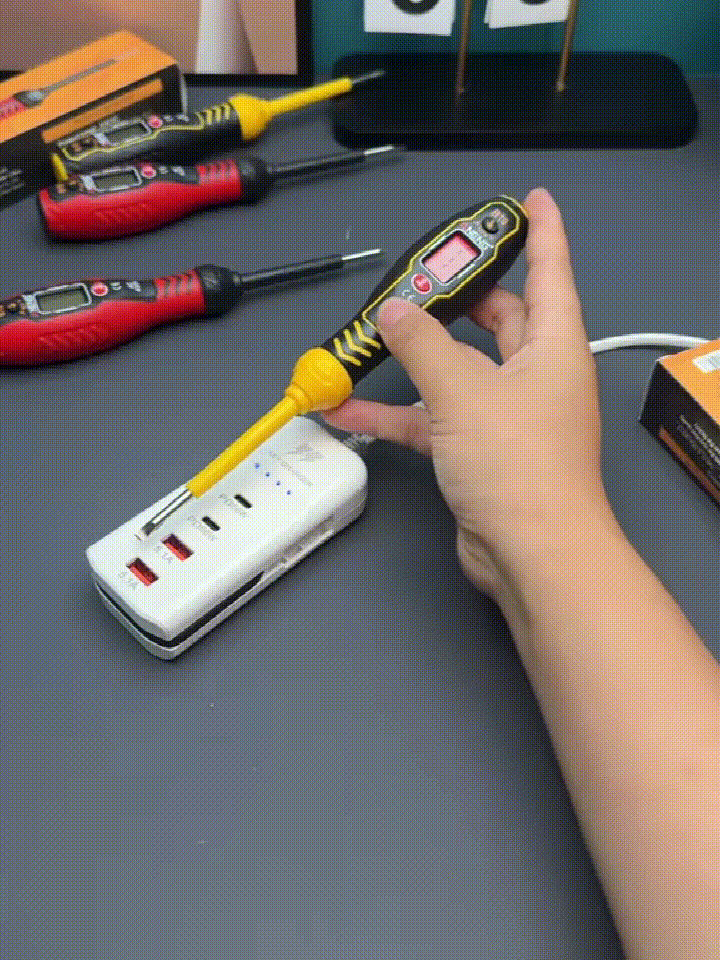 High-precision intelligent digital display test pencil