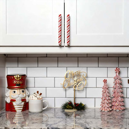 [Copy]🎄Early Christmas Sale-Festive Red Peppermint Stick Cabinet Handlez(Set of 2)