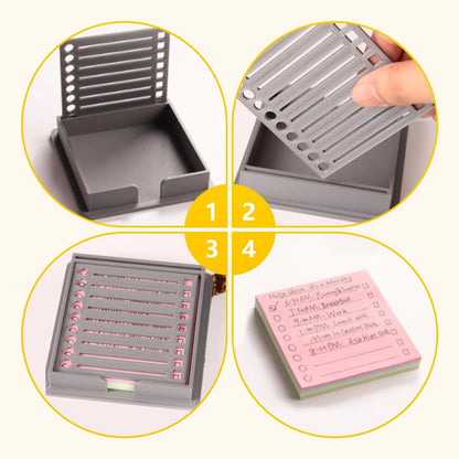 🏆 70K+ SOLD! 📝✨ Ultimate Sticky Note Holder + 5 Versatile Templates – Organize Notes, Boost Productivity & Master Daily Planning 📌