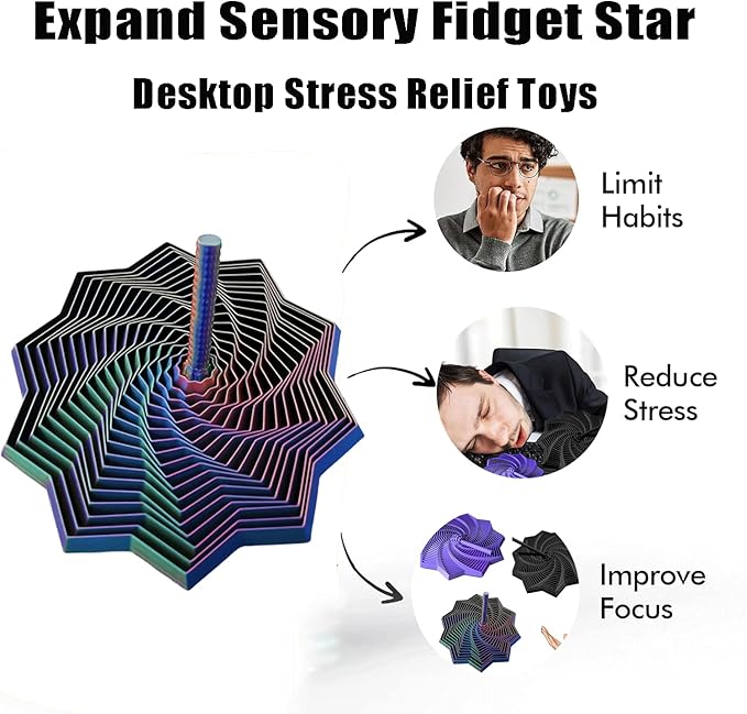 🔥LAST DAY SALE 60% OFF 💥Premium 3D Printed Sensory Fidget