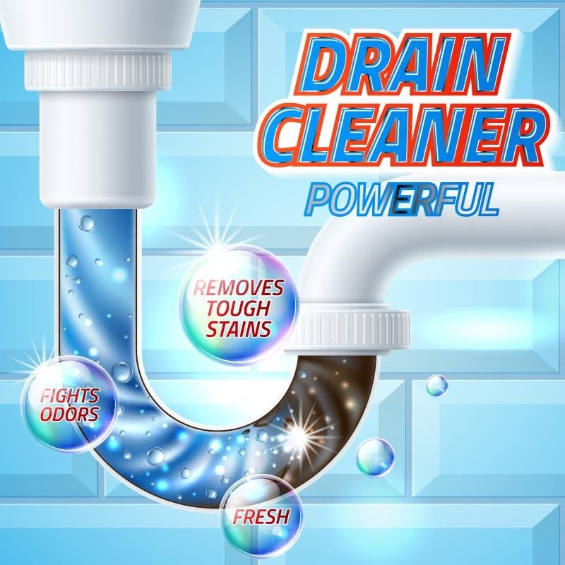 Powerful & Gentle Pipe Dredging Agent -For Kitchen & Toilet Pipelines