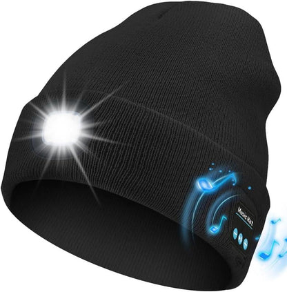 🔥LAST DAY SALE 49% OFF - 💡 LED Bluetooth Beanie