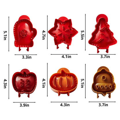 🔥LAST DAY SALE 60% OFF 🥧Beginner-Friendly💕Holiday Mini Pie Mold