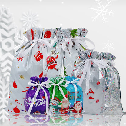 🔥LAST DAY BUY 1 GET 2 FREE🌲- MerryPouch Christmas Drawstring Gift Bags