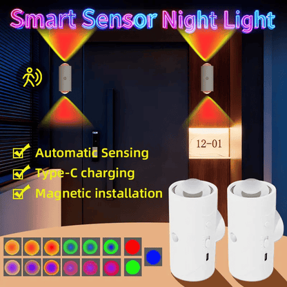🔥Hot Sale 49% off🌟💡Smart Rechargeable LED Night Light🌈